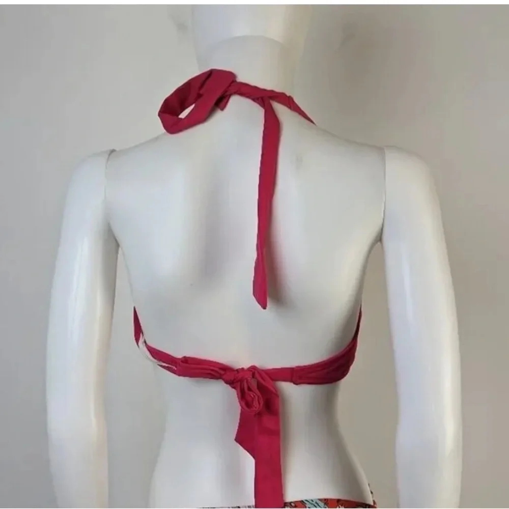 Esprit Bright Pink Halter Bikini Top